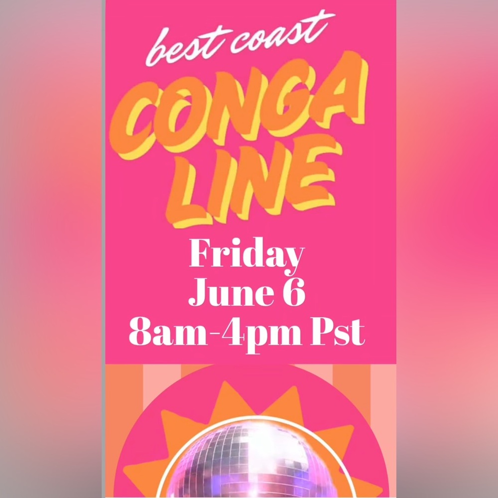 💃🏻 The Best Coast Conga Line 💃🏻 You won an auction from @chantall_me - Picture 3 of 3